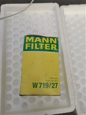 曼牌机油滤芯W719/27 适用福特嘉年华大众迈特威汽车保养