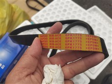 阪东汽车皮带，6PK1775；传动机皮带